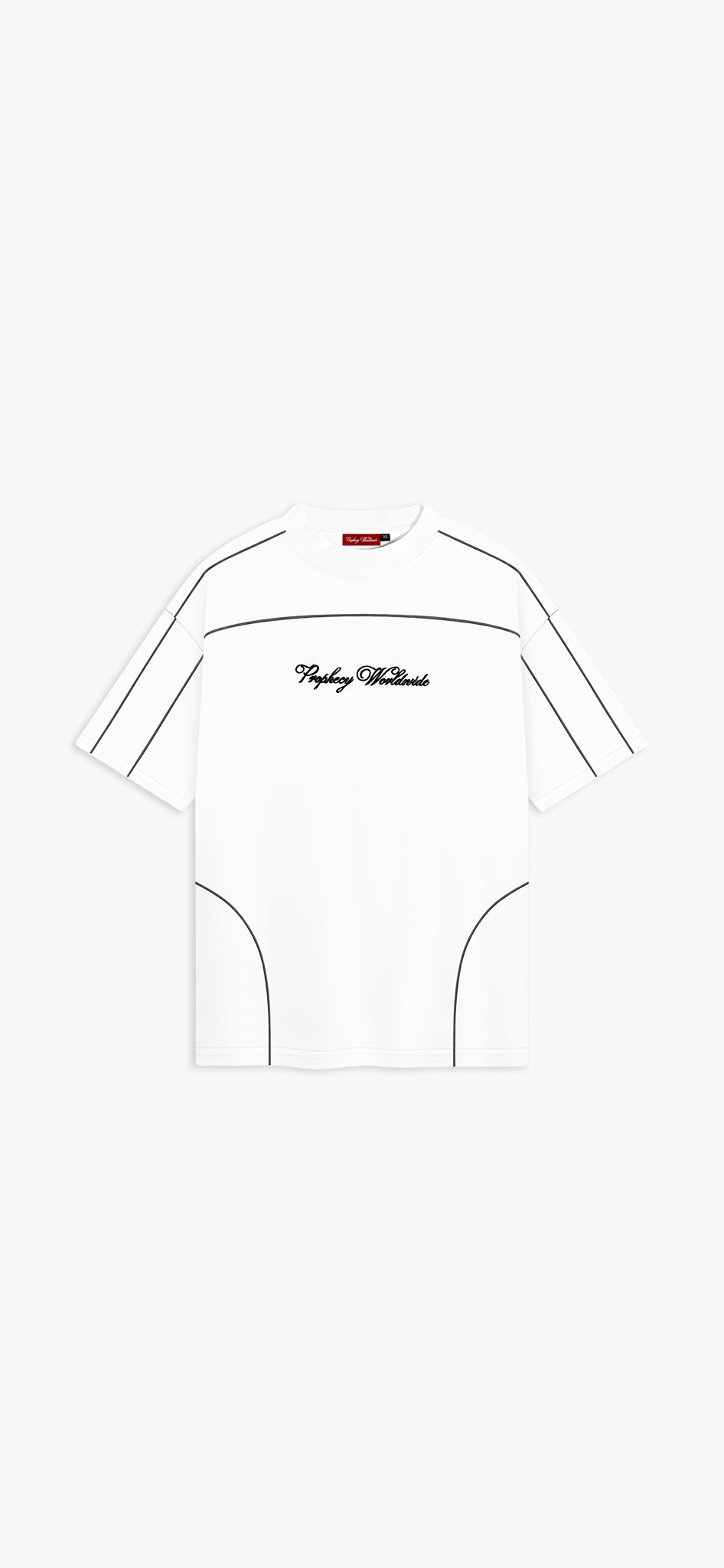 White Black ‘33' Oversized T-Shirt