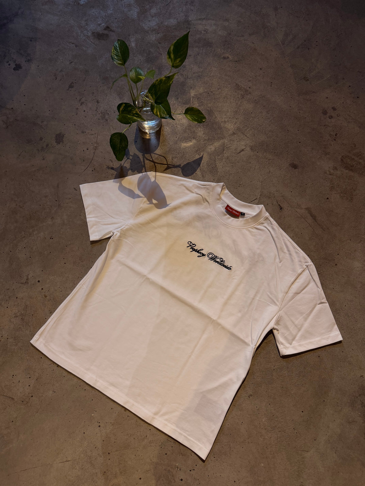 White 'Heritage' Oversized T Shirt