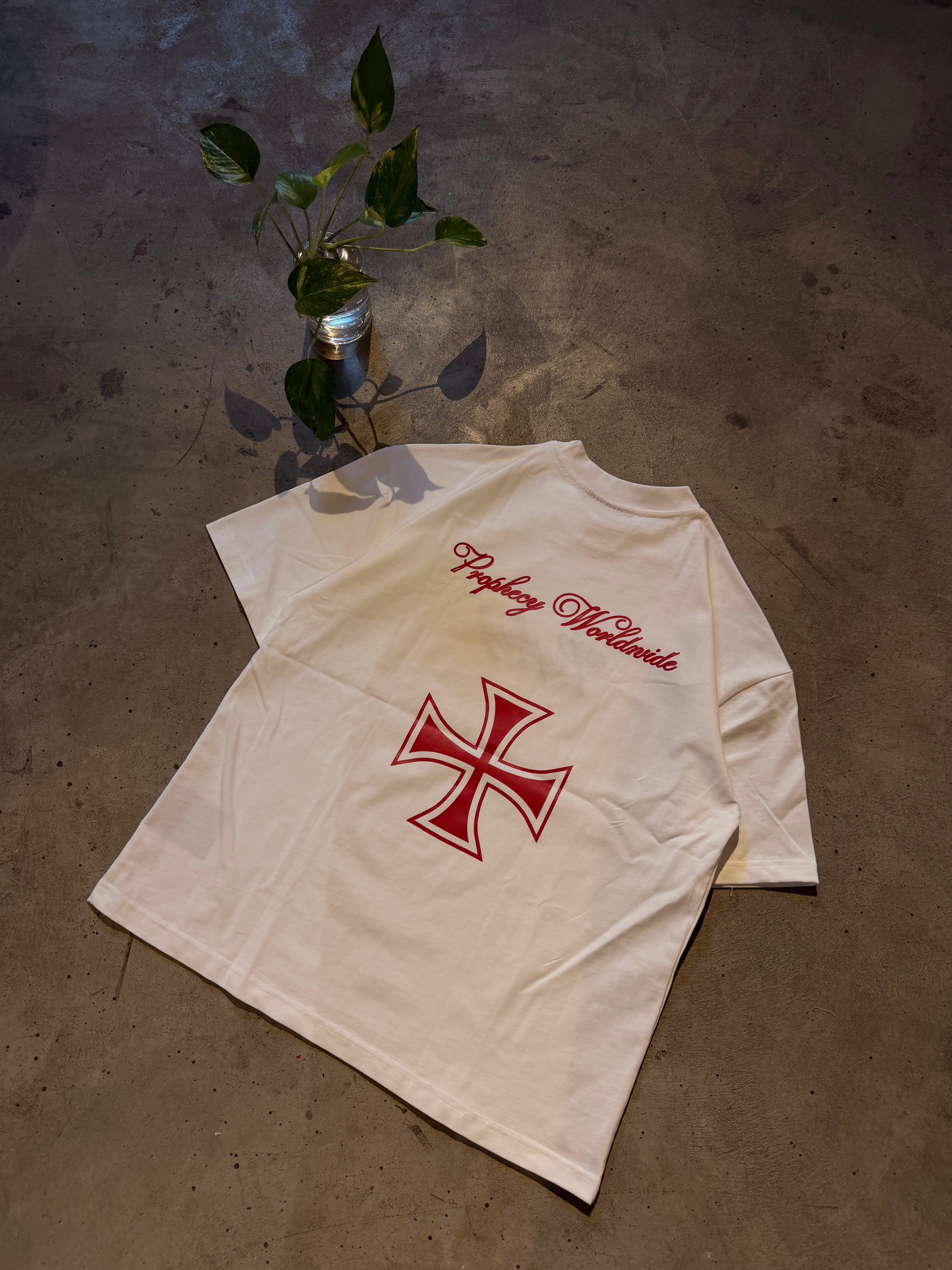 White ‘+’ Oversized T-Shirt (Copy 6)