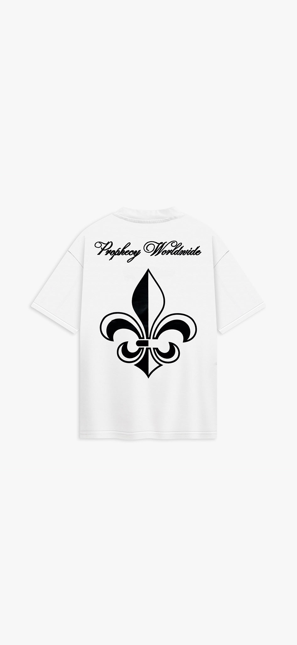 White 'Heritage' Oversized T Shirt