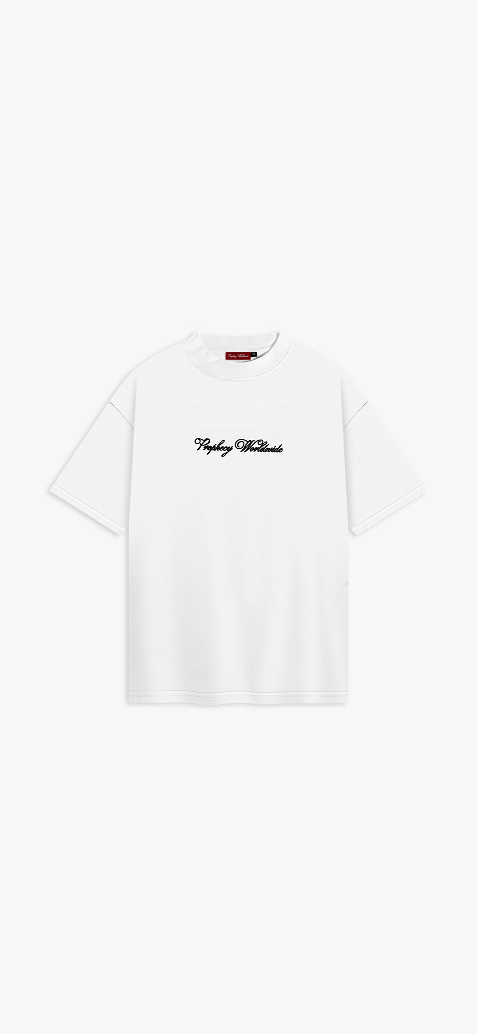 White 'Heritage' Oversized T Shirt