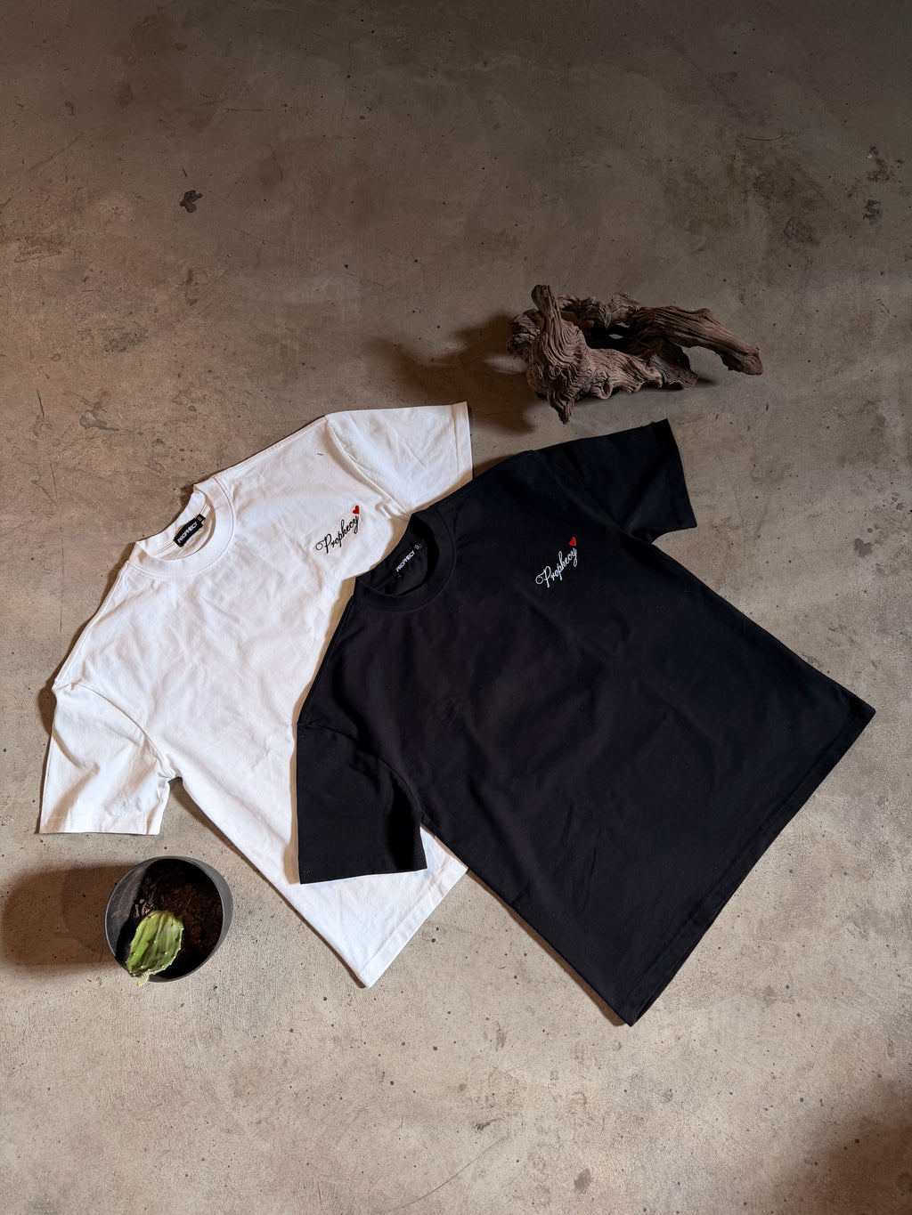 White 'Signature' Oversized T Shirt