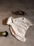 Light Oatmeal 'Signature' Full Zip Hoodie