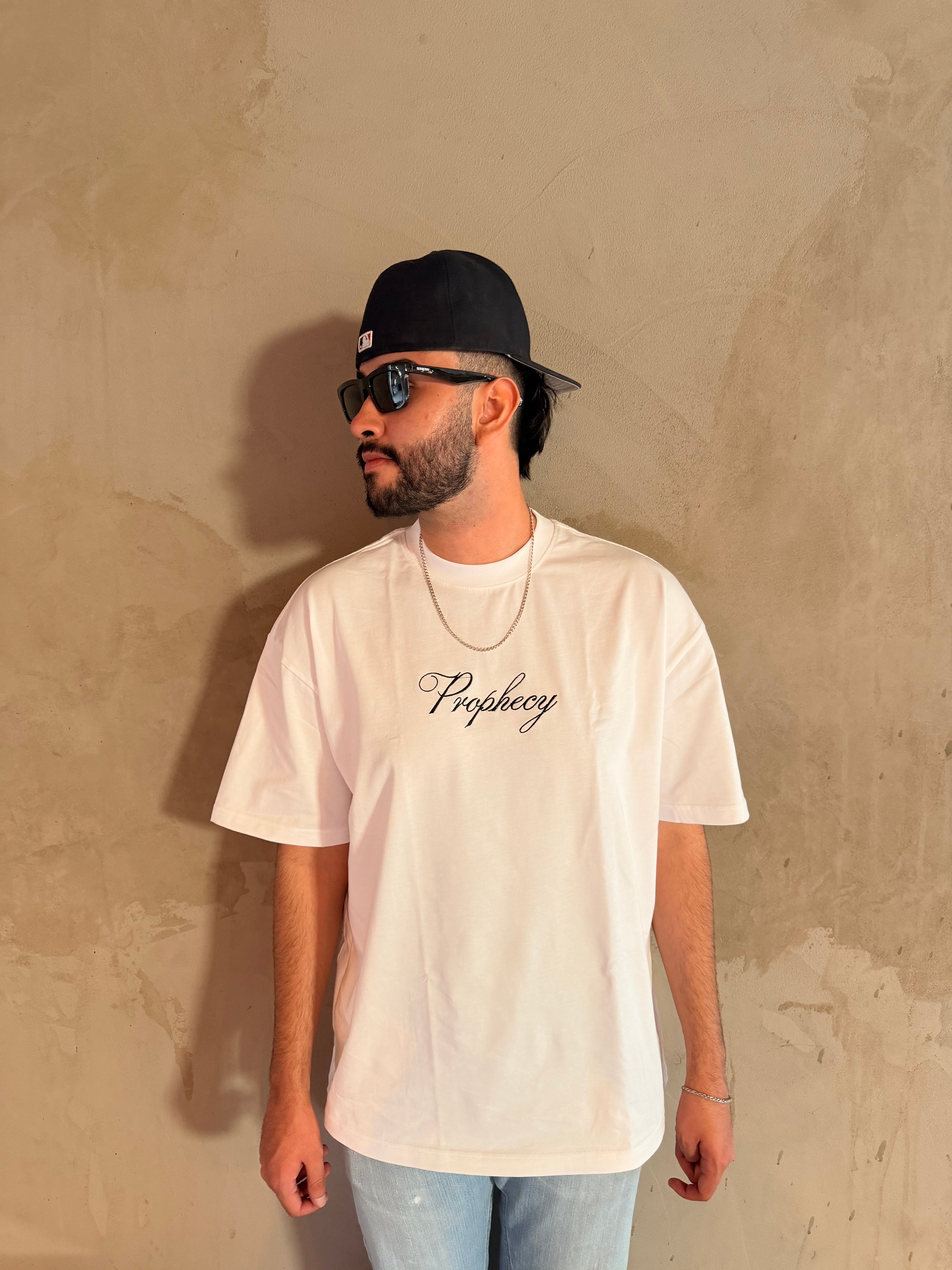 White 'Love is In The Air' Oversized T Shirt