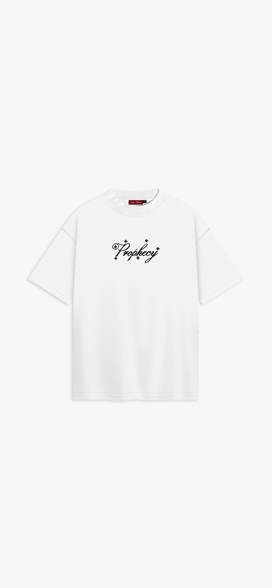 White ‘+’ Oversized T-Shirt