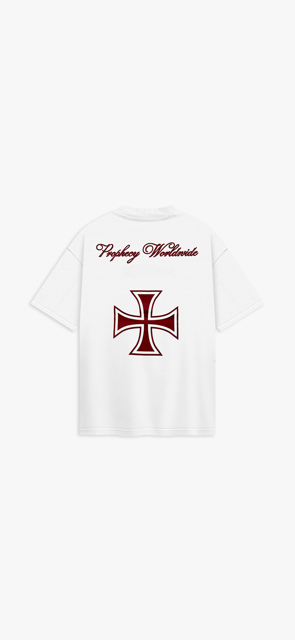 White ‘+’ Oversized T-Shirt