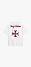 White ‘+’ Oversized T-Shirt