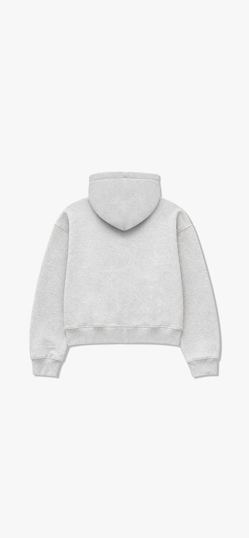Light Oatmeal 'Signature' Full Zip Hoodie