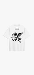 White 'Love is In The Air' Oversized T Shirt